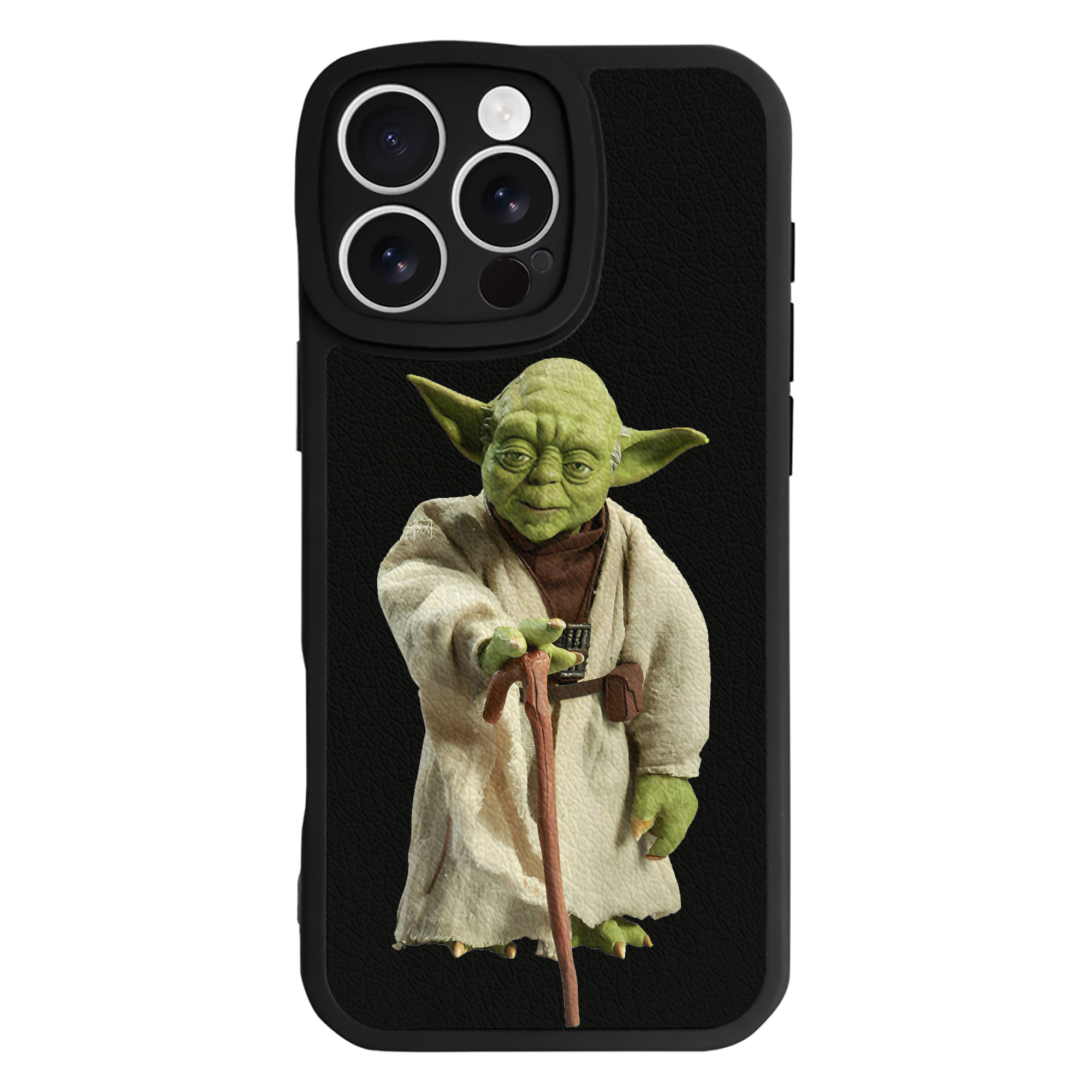 （画像用） スター・ウォーズ Star Wars 【iPhone 16シリーズ対応】シリコンスマホケース（レザー調） 材質：シリコン